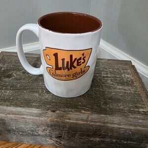 ​Gilmore Girls Lukes Diner Ceramic Mug 17 oz Coffee Cup New never used